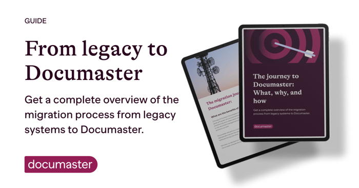 From legacy system to Documaster