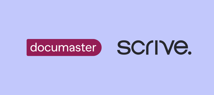 Documaster and Scrive partnership announcement