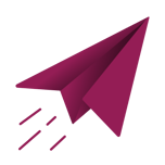 Paper plane illustration